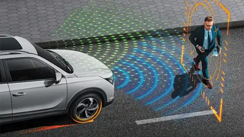 AEB with Forward Collision Warning (FCW)